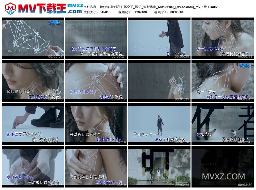 赖伟锋-最后我们都变了_国语_流行歌曲_MB107100